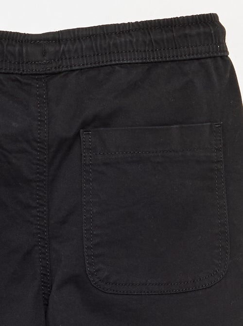 Calças de jogging com cordões de ajuste - Kiabi