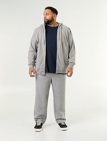 Calças de jogging com debruados contrastantes