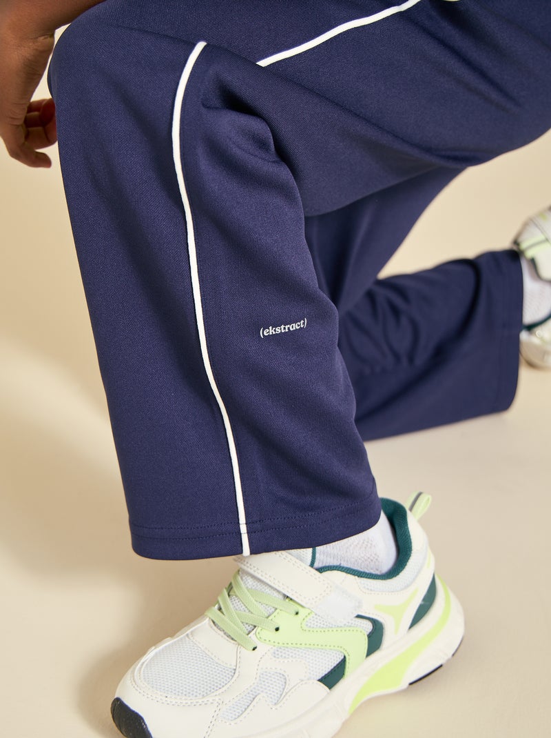 Calças de jogging de corte regular (ekstract) Azul - Kiabi