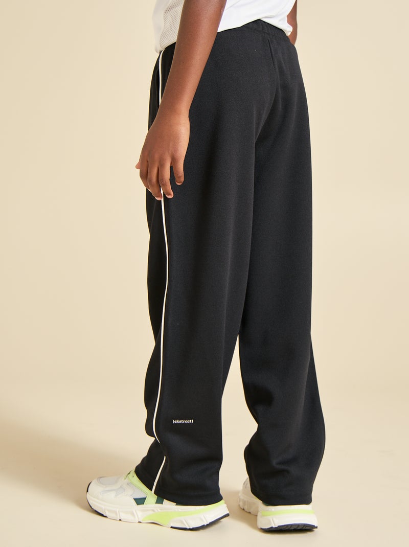 Calças de jogging de corte regular (ekstract) Preto - Kiabi