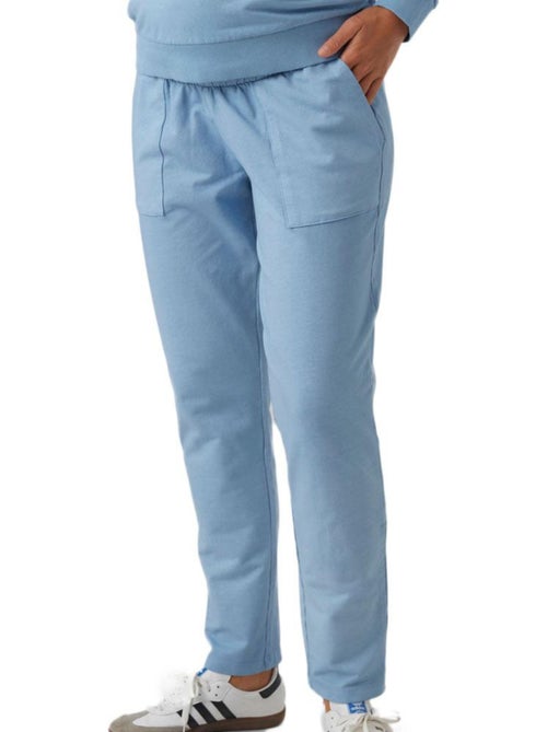 Calças de Jogging de Gravidez Azuis para Mulher Mamalicious - Kiabi Calças de Jogging de Gravidez Azuis para Mulher Mamalicious - Kiabi