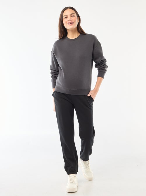 Calças de jogging de maternidade em french terry - Kiabi Calças de jogging de maternidade em french terry - Kiabi