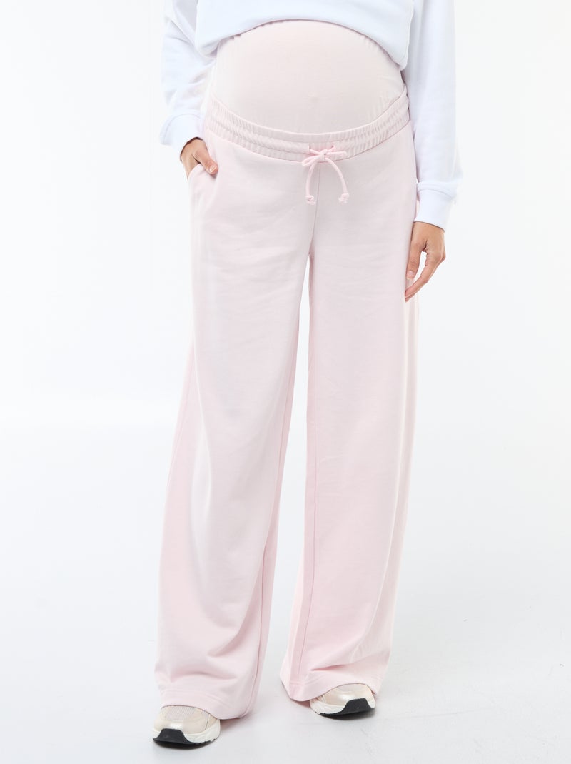 Calças de jogging de maternidade Rosa - Kiabi