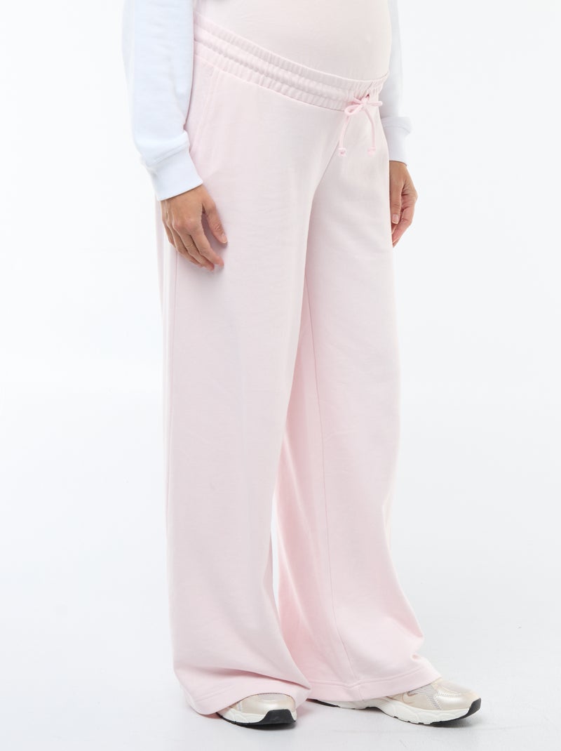 Calças de jogging de maternidade Rosa - Kiabi