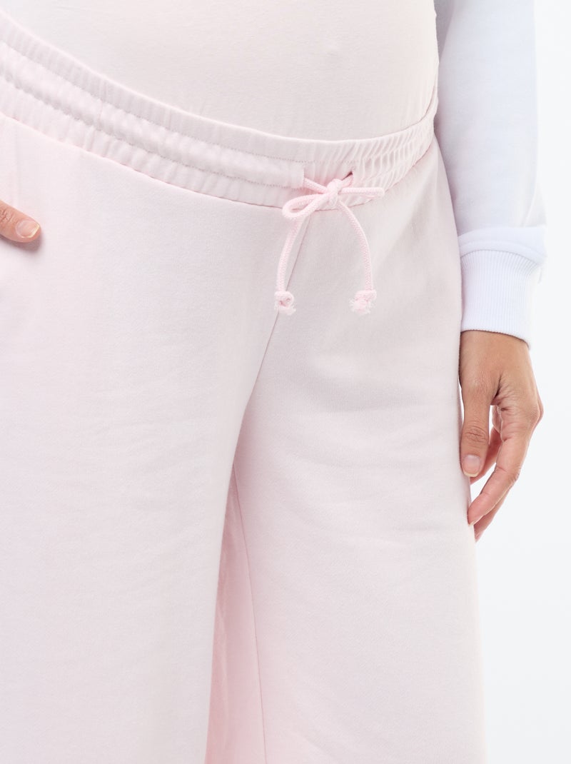 Calças de jogging de maternidade Rosa - Kiabi