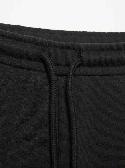Calças de jogging de moletão leve com corte largo - fáceis de calçar - Kiabi