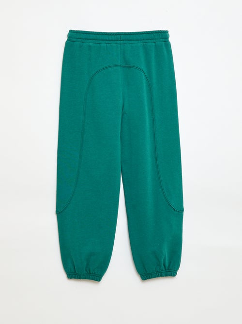 Calças de jogging desportivas em moletom leve - Kiabi