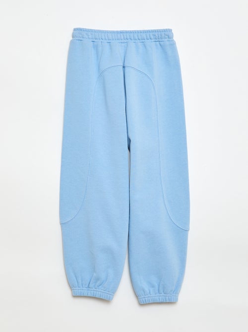 Calças de jogging desportivas em moletom leve - Kiabi