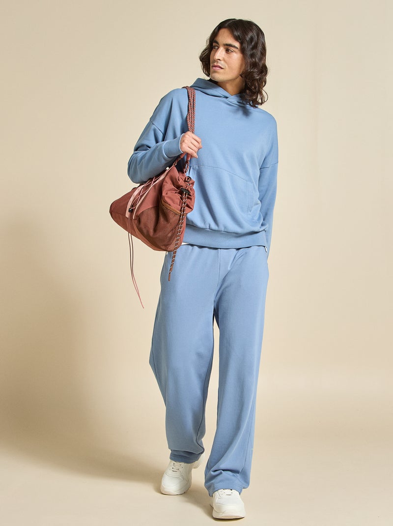 Calças de jogging desportivas unissexo - (ekstract) Azul - Kiabi