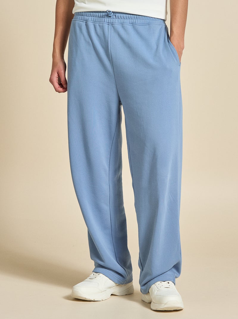 Calças de jogging desportivas unissexo - (ekstract) Azul - Kiabi