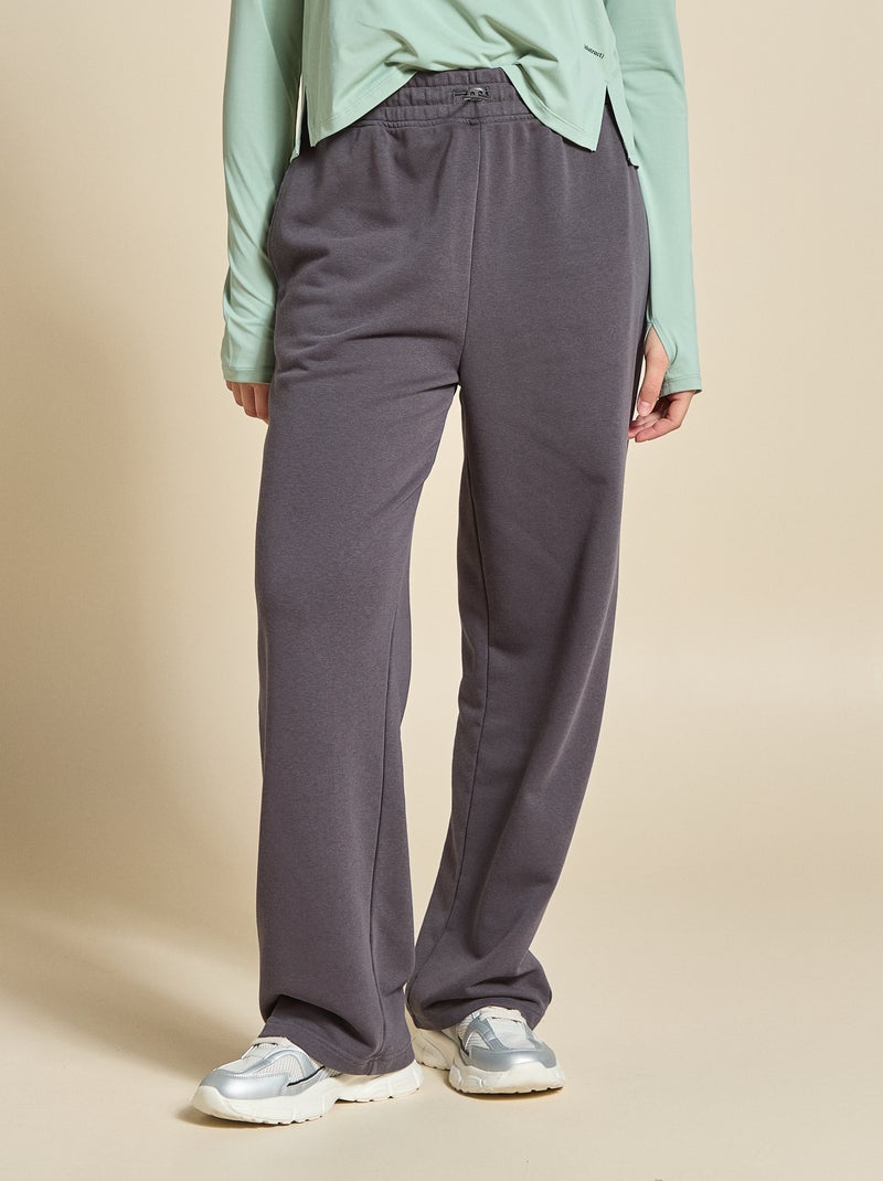 Calças de jogging desportivas unissexo - (ekstract) Preto - Kiabi