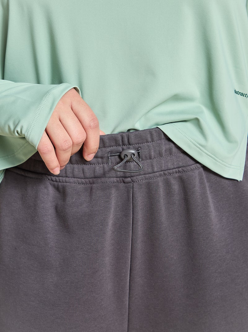 Calças de jogging desportivas unissexo - (ekstract) Preto - Kiabi