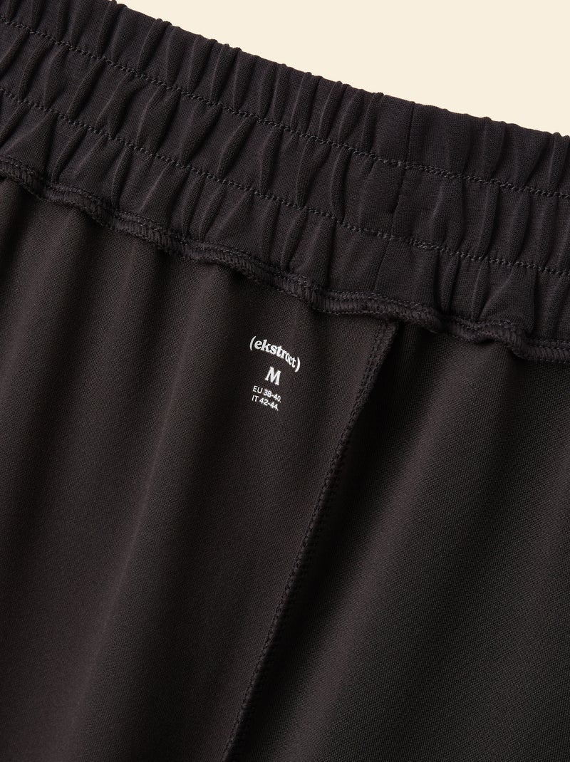 Calças de jogging desportivas wide leg - (ekstract) Preto - Kiabi