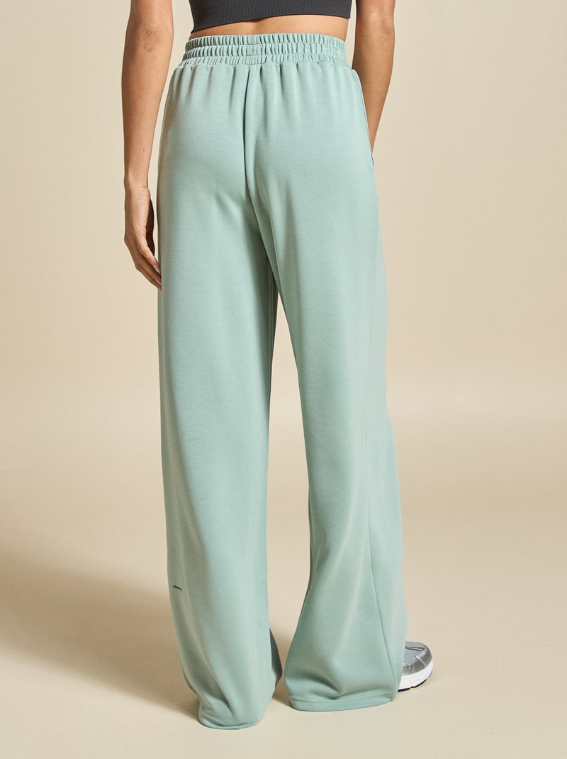 Calças de jogging desportivas wide leg - (ekstract) Verde - Kiabi