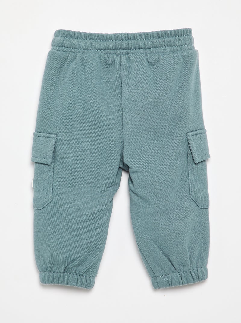 Calças de jogging 'Disney' com bolsos cargo Azul - Kiabi