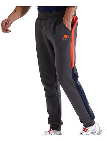 Calças de Jogging Ellesse Dembi para Homem Cinzento/Laranja