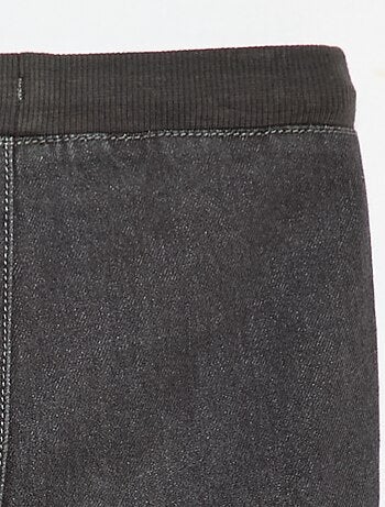Calças de jogging em denim