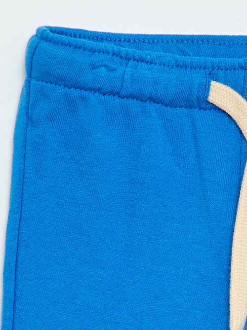 Calças de jogging em french terry - Kiabi
