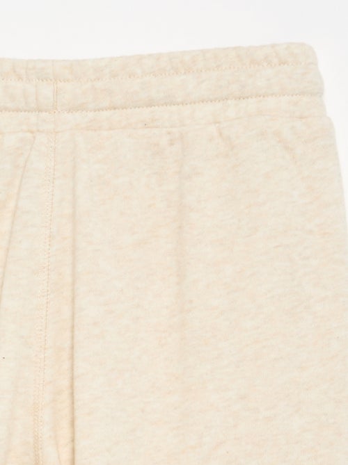 Calças de jogging em French Terry - Kiabi