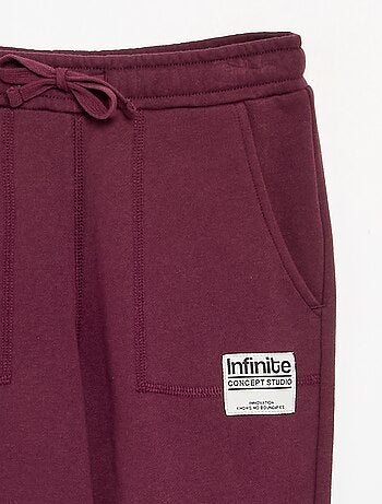 Calças de jogging em French Terry