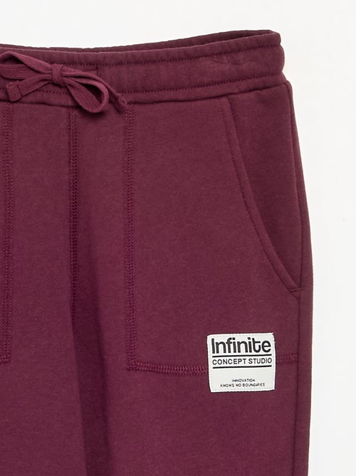 Calças de jogging em French Terry - Kiabi
