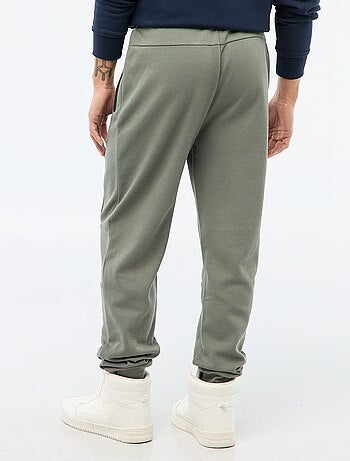 Calças de jogging em malha piqué