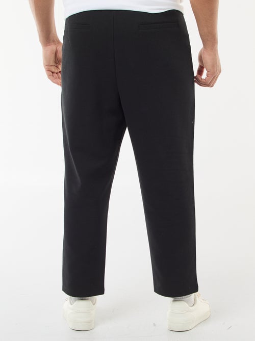 Calças de jogging em malha piqué - Kiabi