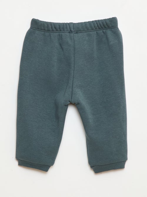 Calças de jogging em moletom - Kiabi