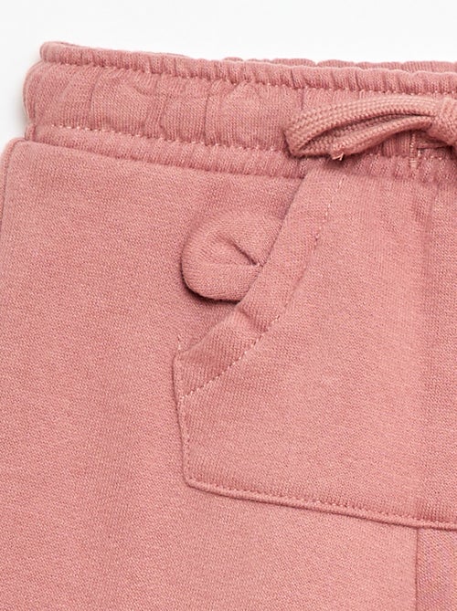 Calças de jogging em moletom com bolso canguru e orelhas fantasia - Kiabi