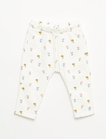 Calças de jogging em moletom leve