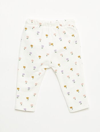 Calças de jogging em moletom leve