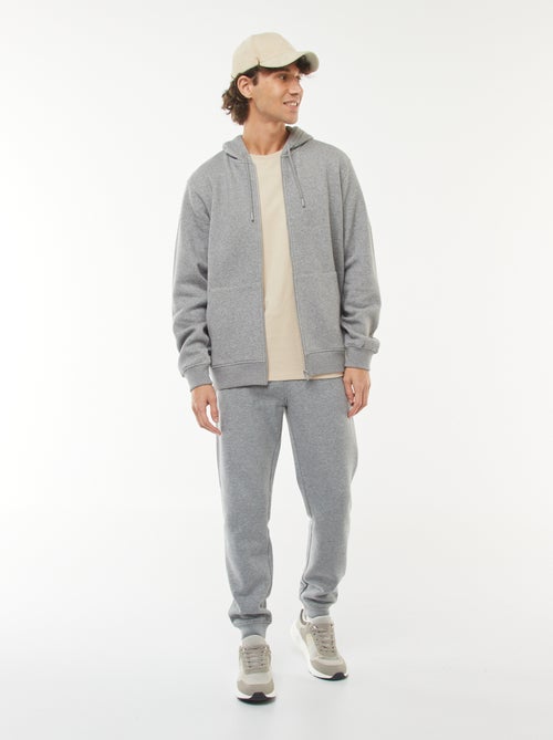 Calças de jogging em moletom quente - Kiabi