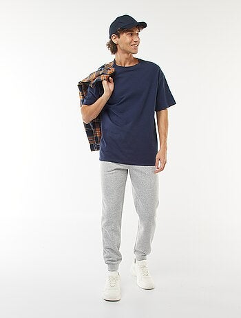 Calças de jogging em moletom quente