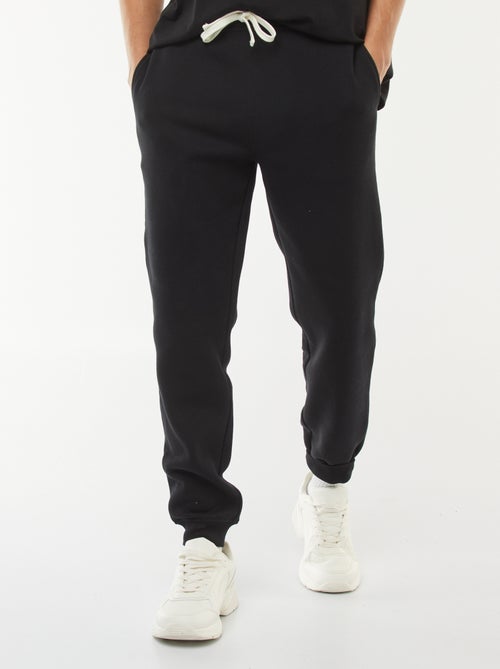 Calças de jogging em moletom quente - Kiabi