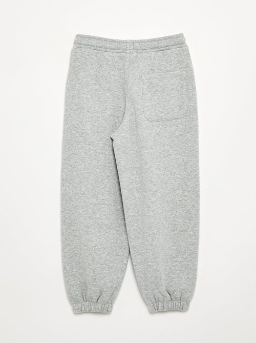 Calças de jogging em polar - Kiabi