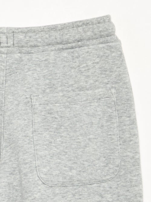 Calças de jogging em polar - Kiabi
