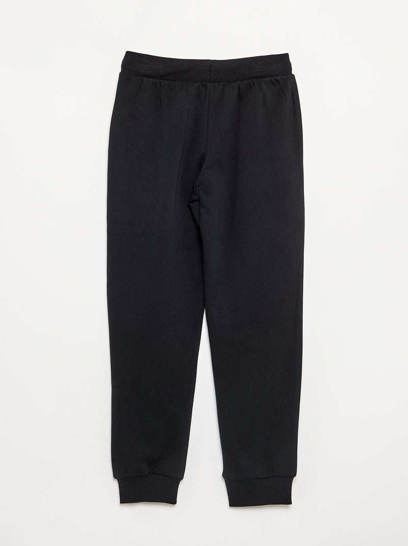 Calças de jogging 'esqueleto' Preto - Kiabi