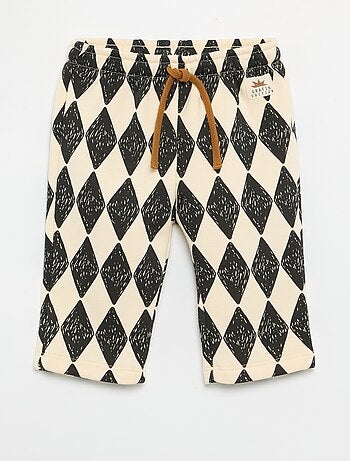 Calças de jogging estampadas