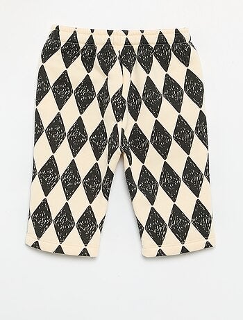 Calças de jogging estampadas