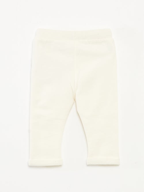 Calças de jogging estampadas 'Harrypotter' em polar de algodão - Kiabi