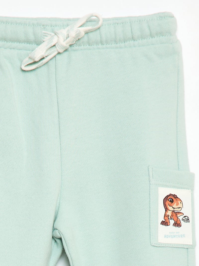Calças de jogging estampadas 'Jurassic World' Verde - Kiabi