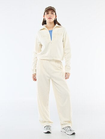 Calças de jogging estilo barrel