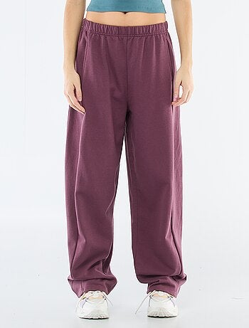 Calças de jogging estilo barrel