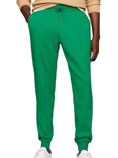 Calças de jogging fluidas verdes para homem tommy hilfiger mw0mw36142 - Kiabi Calças de jogging fluidas verdes para homem tommy hilfiger mw0mw36142 - Kiabi