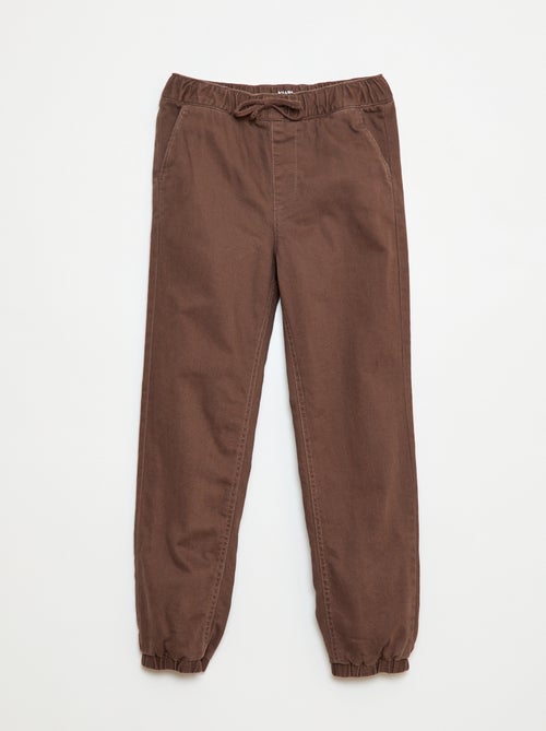 Calças de jogging forradas - Kiabi