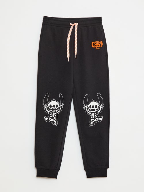 Calças de Jogging Halloween 'Disney' 'Stitch' em algodão - Kiabi