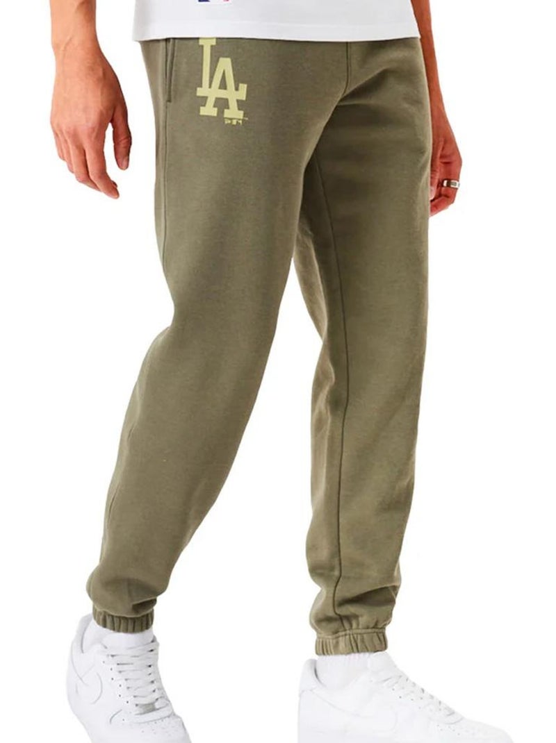 Calças de Jogging Kaki New Era League Essntls para Homem Verde cáqui claro - Kiabi