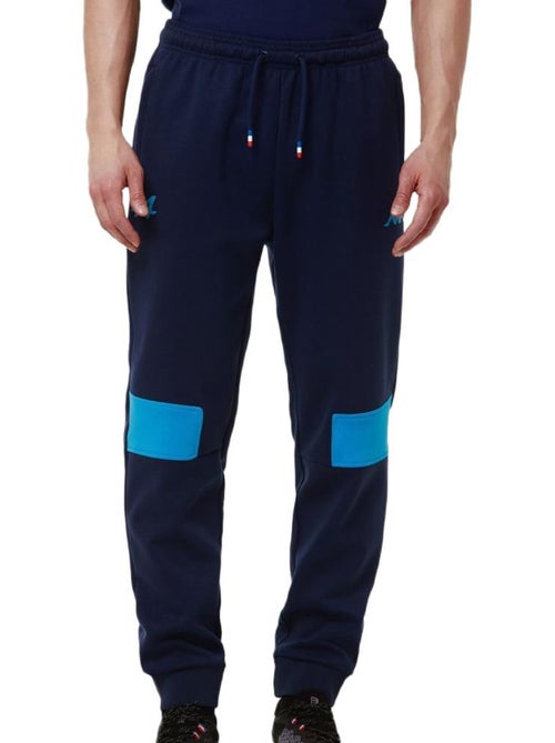 Calças de jogging kappa adrofin alpine f1 para homem azul marinho/turquesa - Kiabi