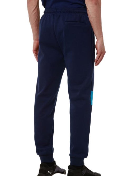 Calças de jogging kappa adrofin alpine f1 para homem azul marinho/turquesa - Kiabi