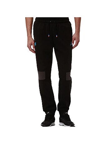 Calças de jogging kappa adrofin alpine f1 pretas para homem